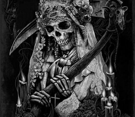 Pasos para crear altar a la Santa Muerte