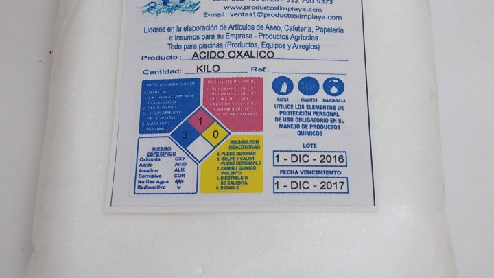 Los oxalatos y su relación con el ácido oxálico